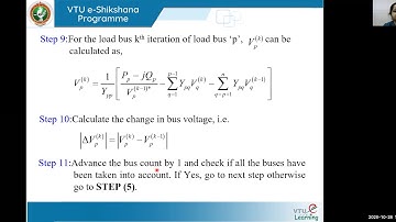 Module 01 - Lecture 11 GS with both PV and PQ bus