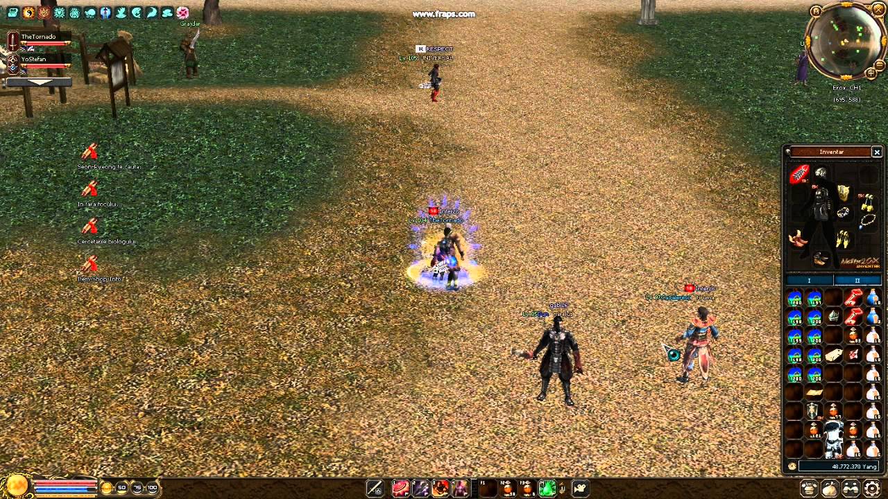 TOP DAMAGE EVENT METIN2GX - EROX - TheTornado - 46k - 26.08.2012