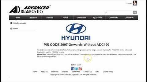 Hyundai Kia AD UK website code conversion
