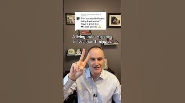 How does a living trust work