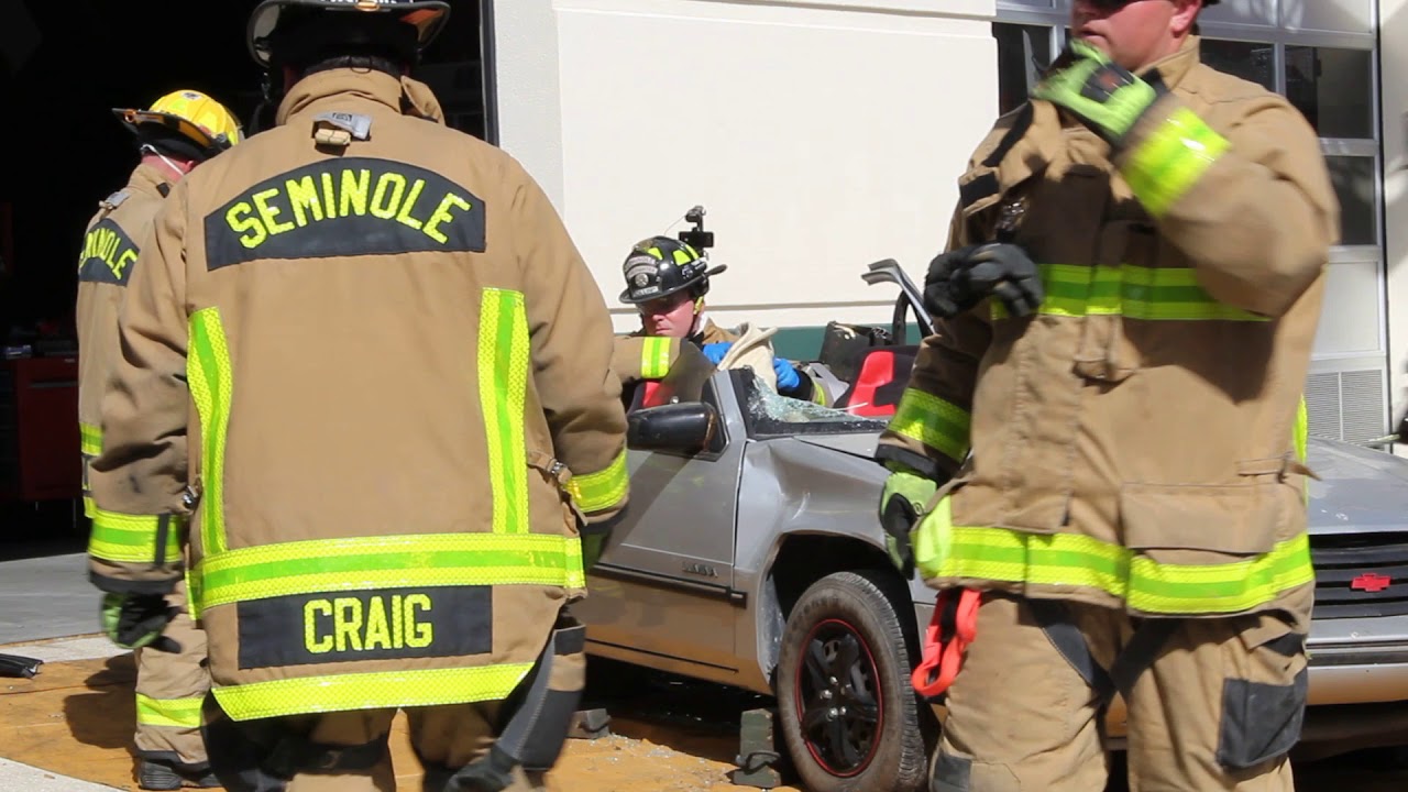 Pinellas: Seminole Fire Rescue Extrication Demonstration