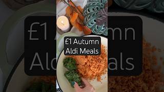 Meals that cost £1 or less from Aldi, that are perfff for Autumn and Winter? #shorts #aldimeals