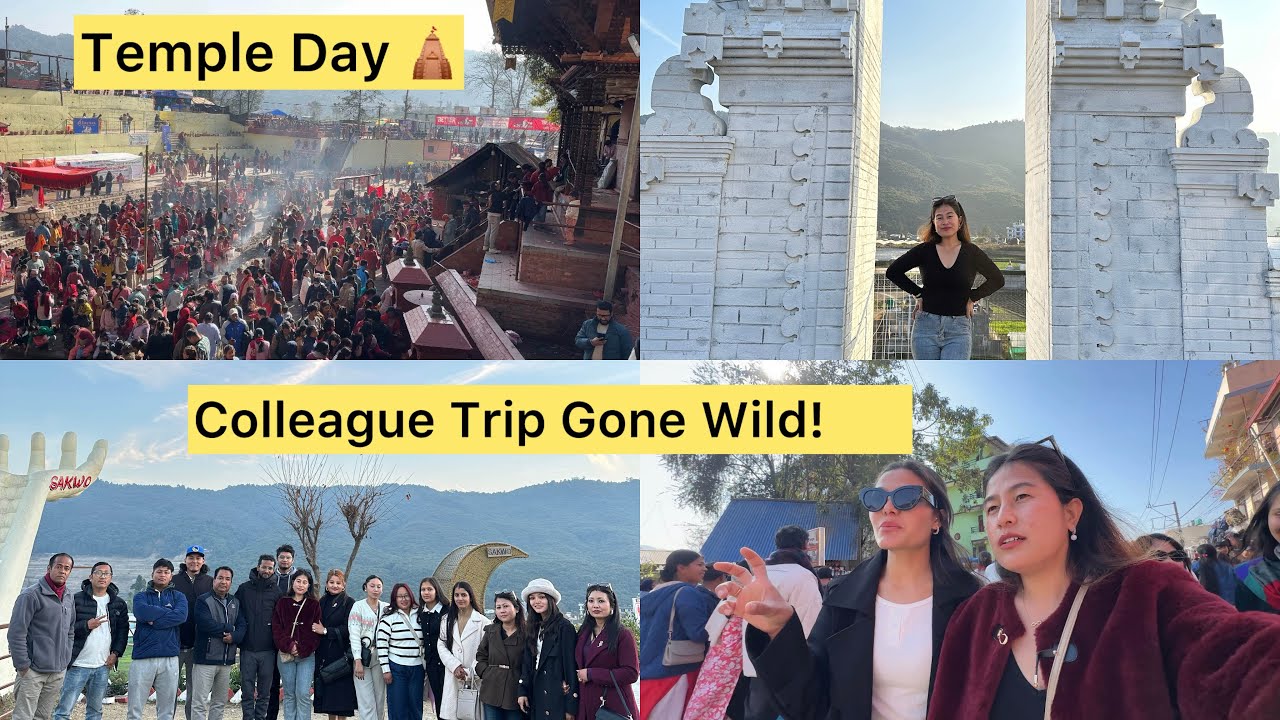 Colleagues,Chaos and Culture😂/ Nepal’s Bali Trip & SalinadiMela Vlog 