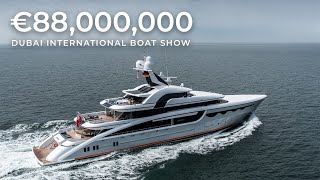 Largest yacht at the dubai boat show | €88,000,000