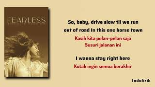 Fearless (Taylor's Version) - Taylor Swift | Lirik Terjemajan