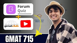 I got 715 on the GMAT using nothing but GMAT Club and YouTube screenshot 2