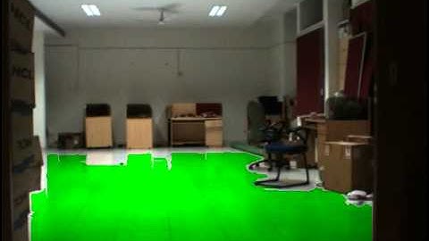 floor segmentation@Robotics lab