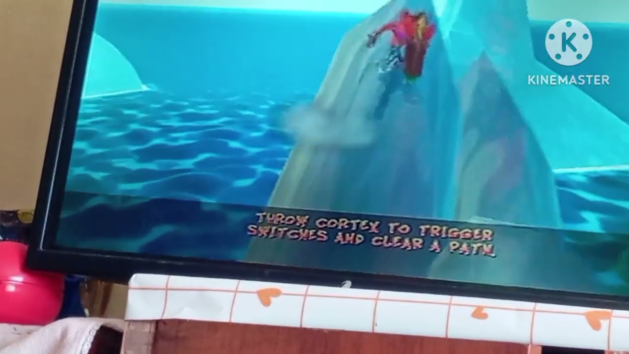 Xd no se que paso pero encontré un bug en crash twinsanity 