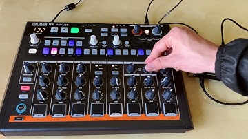 Arturia Drumbrute Impact + Korg NTS-1 - Dark Techno