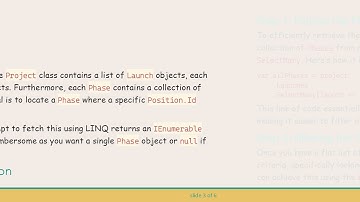 How to Retrieve the Phase Object from a Hierarchical Project Structure in C#  Using LINQ
