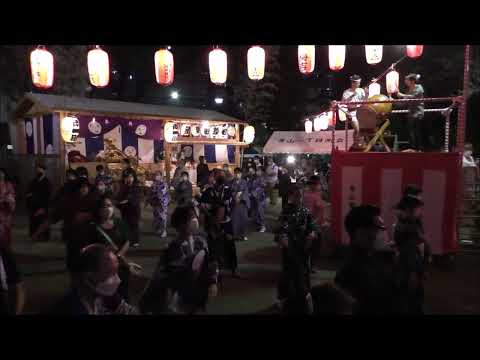 東京みなと音頭　2022年青山青葉公園盆踊り２３　東京都港区