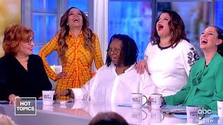 Whoopi Goldberg makes surprise visit to The View after severe pneumonia battle