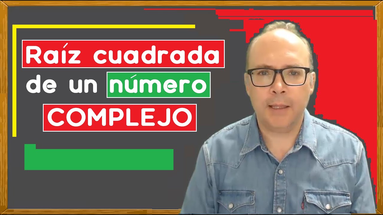 Raíz cuadrada de un número complejo - Forma Polar - Didactalia: material  educativo