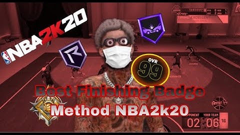 BEST FINISHING BADGE METHOD NBA 2K20! HOW TO GET FINISHING BADGES FAST! FASTEST BADGE METHOD NBA2K20