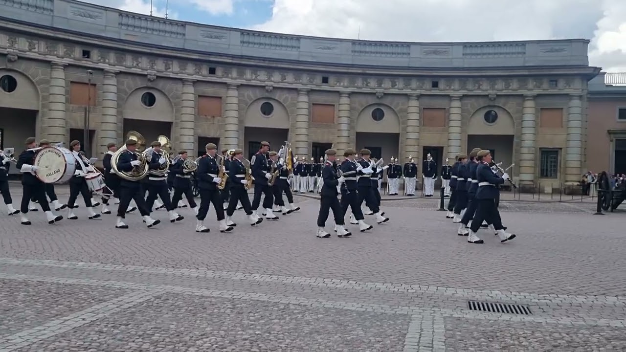 Hemvärnets Musikkår Halland, 20240804, Svea livgardes marsch