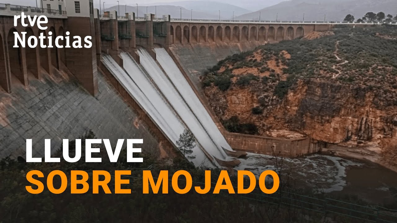 El TEMPORAL de LLUVIAS pone en ALERTA a las zonas afectadas por la DANA en VALENCIA | RTVE