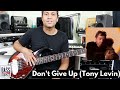 How to play dont give up tony levin breakdown  lesson