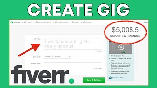 How To Create A Gig On Fiverr (2024) Complete Guide