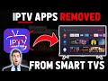 IPTV apps to be REMOVED from Smart TV's 😱😱(BREAKING NEWS) image