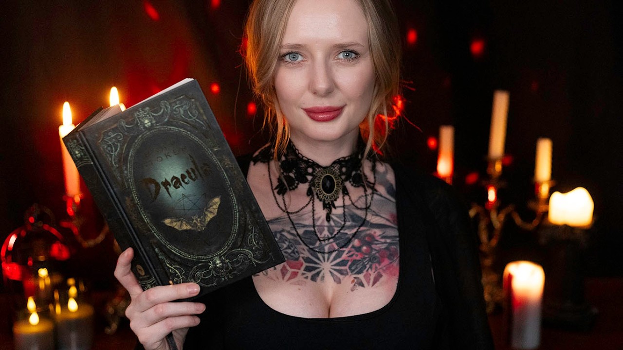 [ASMR] Dracula - Relaxing reading