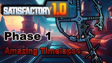 Satisfactory 1.0 Phase 1 Complete | Amazing Timelapse