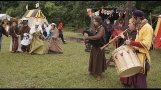 Medieval times and Middle Ages Festival.La fete medievale de Flée.