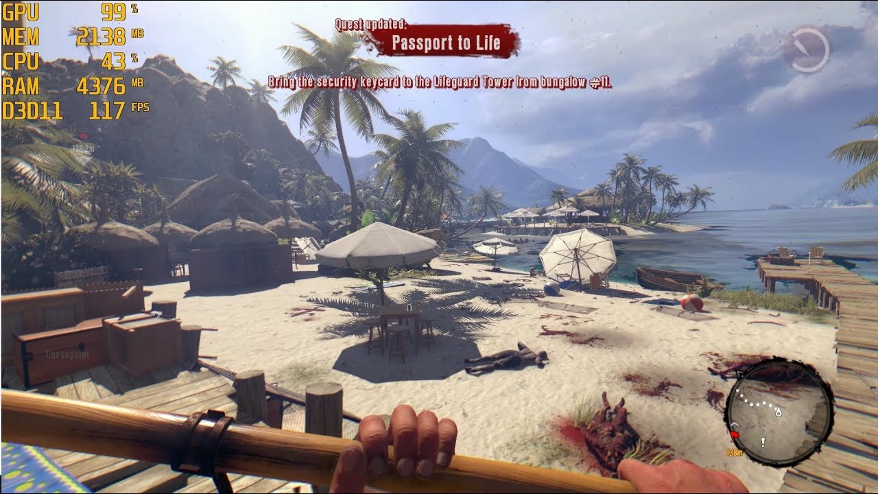 GTX 1060 6GB + i5 7500 - Dead Island Definitive Edition [Max Settings/1080p]