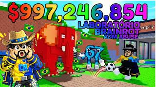 Deu a louca no LABORATORIO BRAINROT