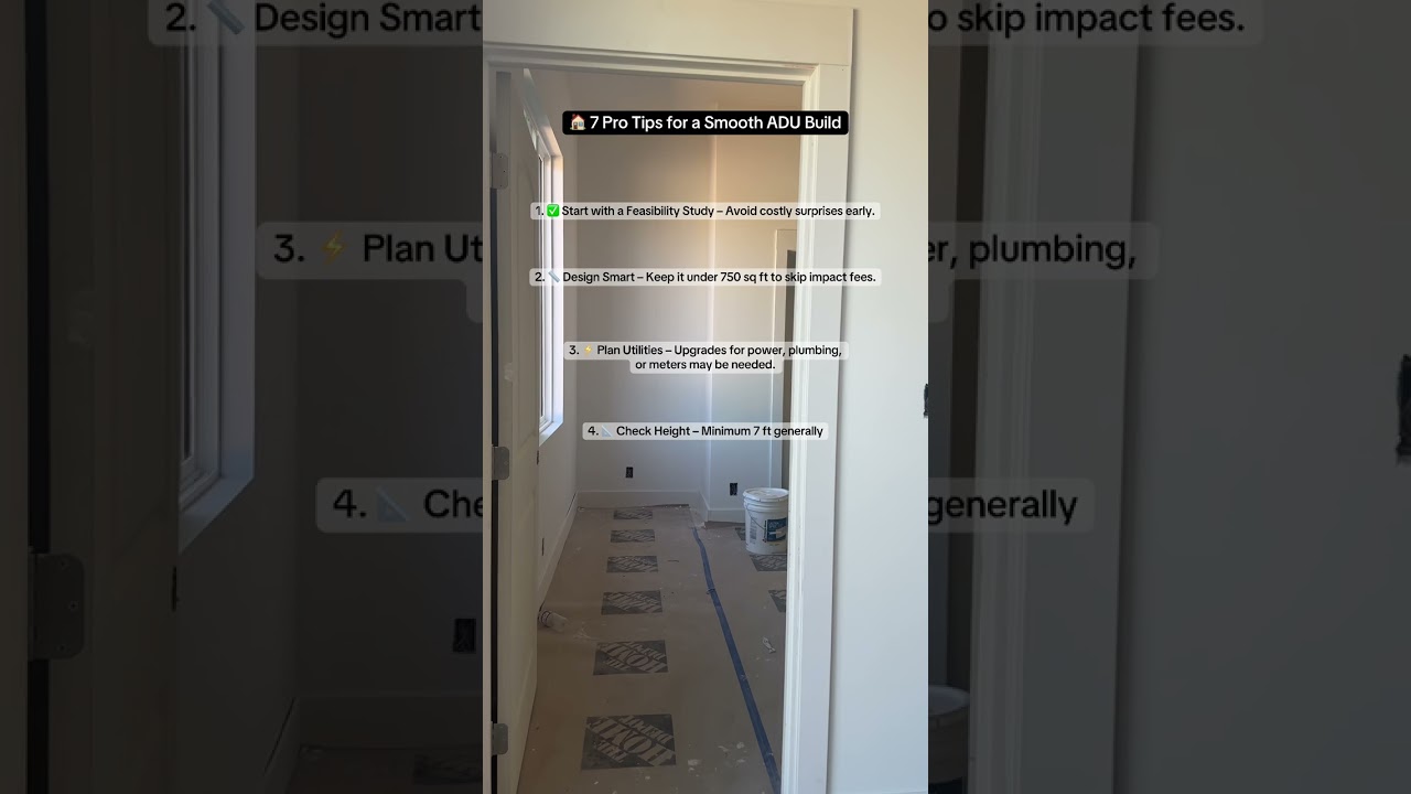 Thinking about adding an ADU (Accessory Dwelling Unit) to your property? 🏡