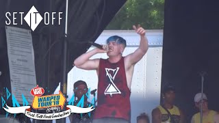 N.M.E. - Set It Off LIVE - Warped Tour 2018 - Mansfield, MA