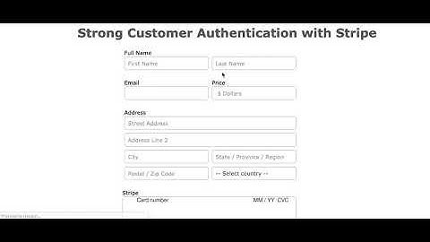 Strong Customer Authentication(SCA) - Salesforce , Stripe and FormTitan