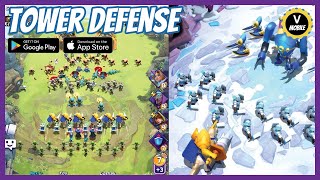 Draft Wars PvP Tower Defense gameplay (Android, iOs) screenshot 1