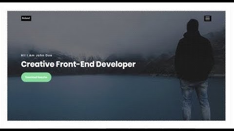 Roland-Personal Portfolio HTML Template | Themeforest Templates