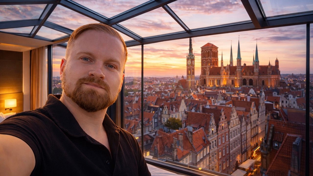 NIESAMOWITY POKÓJ W HOTELU Z WIDOKIEM NA STARE MIASTO GDAŃSK