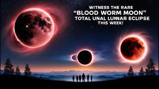 🌕🔴 Witness the Rare 'Blood Worm Moon' Total Lunar Eclipse This Week! 🔴🌕 OneStopScience