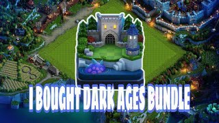 I bought dark ages scenery - Clash of clans