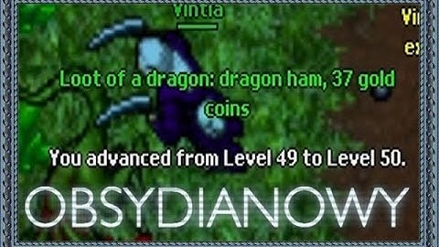 Tibia Project Druid 20-50 lvl