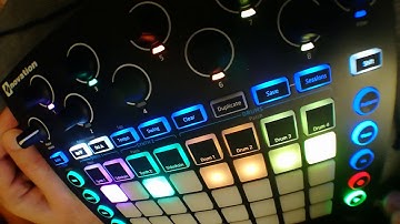 @rudiman.shawn session with his circuitpack on the novation circuit