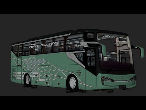 Release!! Free Bussid Skylander R22 Facelift Single Glass Mod!
