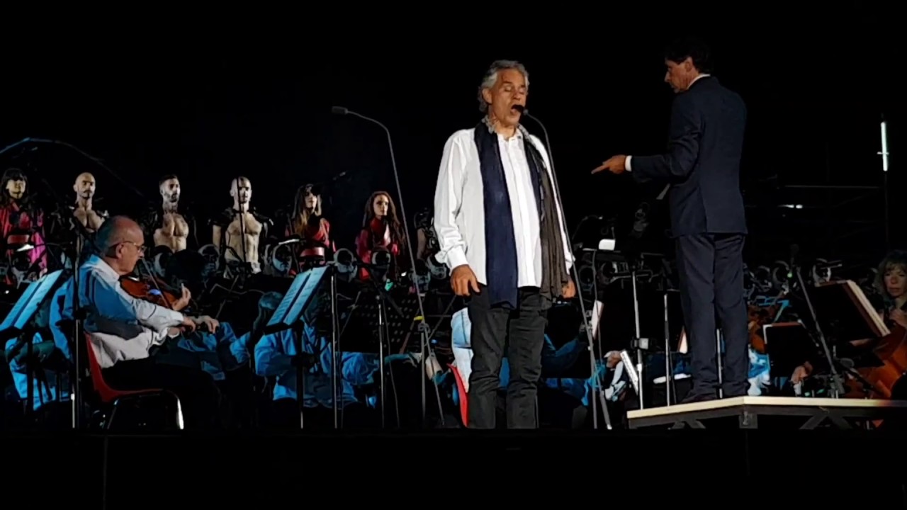 Andrea Bocelli Nessun Dorma Teatro del