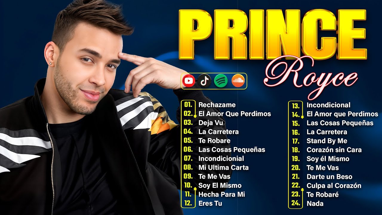 LAS 30 MEJORES BACHATAS DE PRINCE ROYCE - PRINCE ROYCE MIX ÉXITOS SUS MEJORES BACHATAS ROMÁNTICAS
