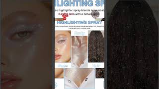 Hair and Body Glitter Spray, Shimmering Powder Sparkle Powder Makeup, Glitter Loose Sparkle Makeup