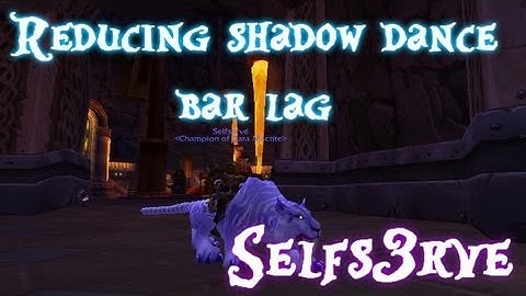 WoW Cataclysm Rogue Tips: Reducing / Preventing Shadow Dance bar lag with macros - Selfs3rve
