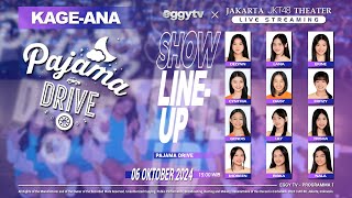 Kageana  Overture  Jkt48  Pajama Drive 06 Oktober 2024