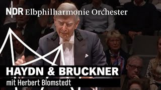 Herbert Blomstedt dirigiert Haydn und Bruckner | NDR Elbphilharmonie Orchester