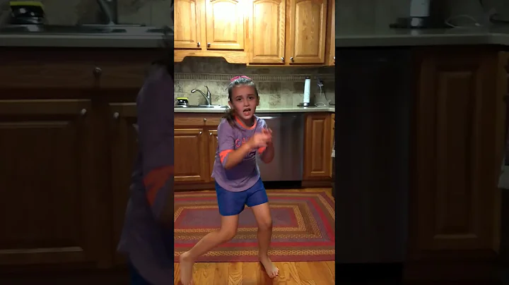 My cheerleader loves to dance