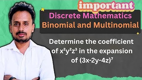 Binomial & Multinomial Theorem Problems | Discrete Mathematics Structure (DMS) Explained | Part 9