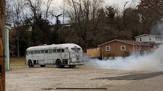 Silversides bus attempt at first test drive
