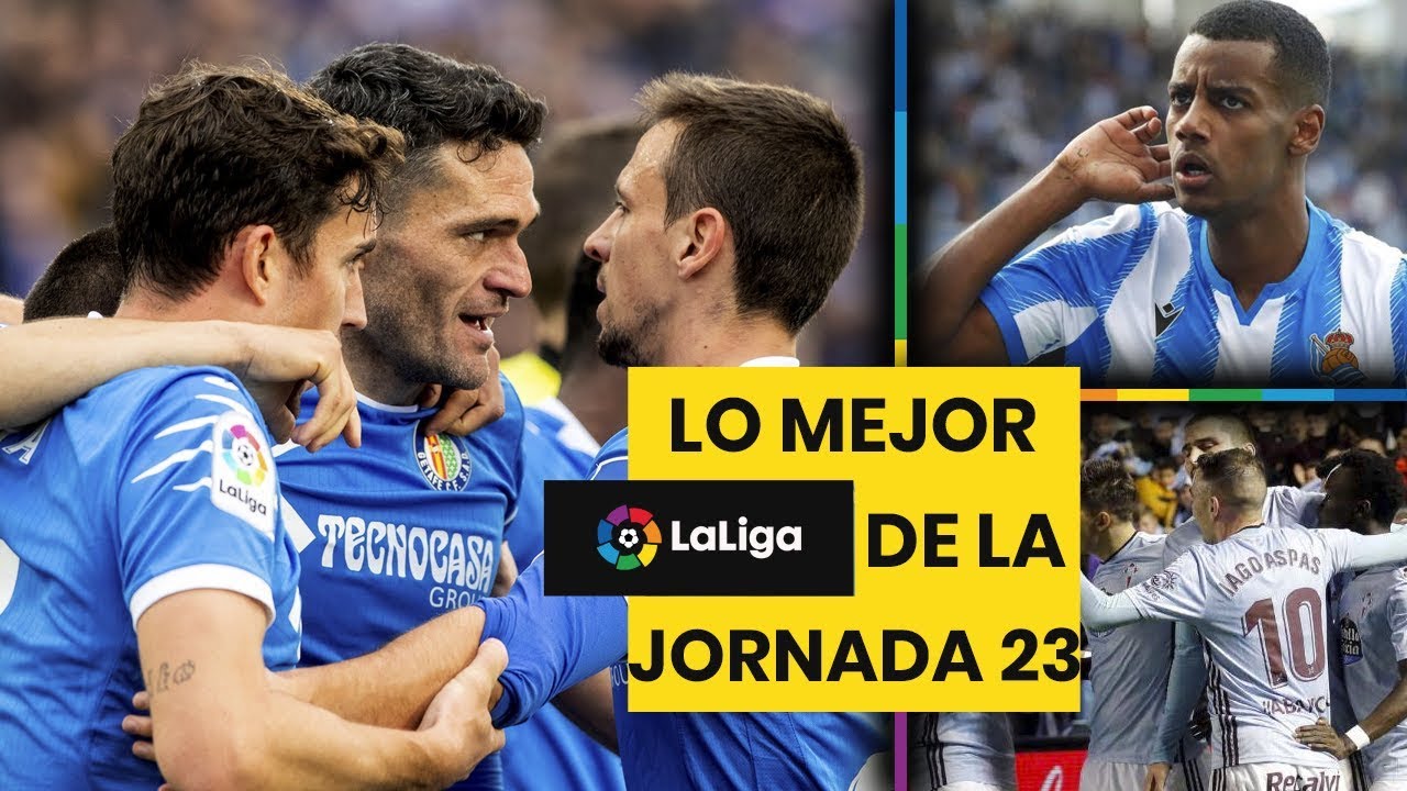 LO MEJOR DE LA JORNADA 23 DE LIGA - YouTube