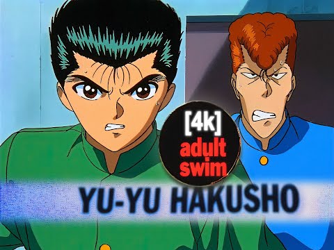 Adult Swim - Yu Yu Hakusho Marathon Intro (4K)
